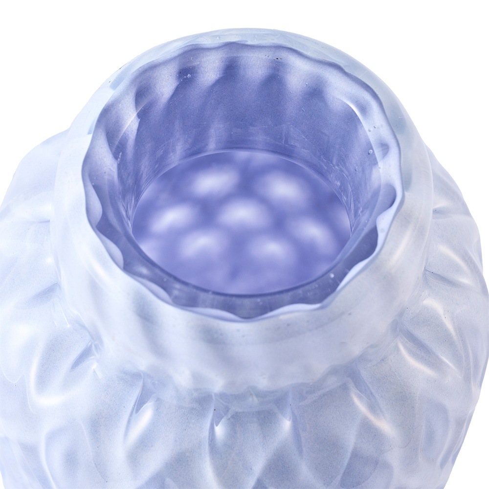 花瓶 DGボトルφ10.5(5)xH16 クリスタルホワイト | ガラスの花瓶・花器