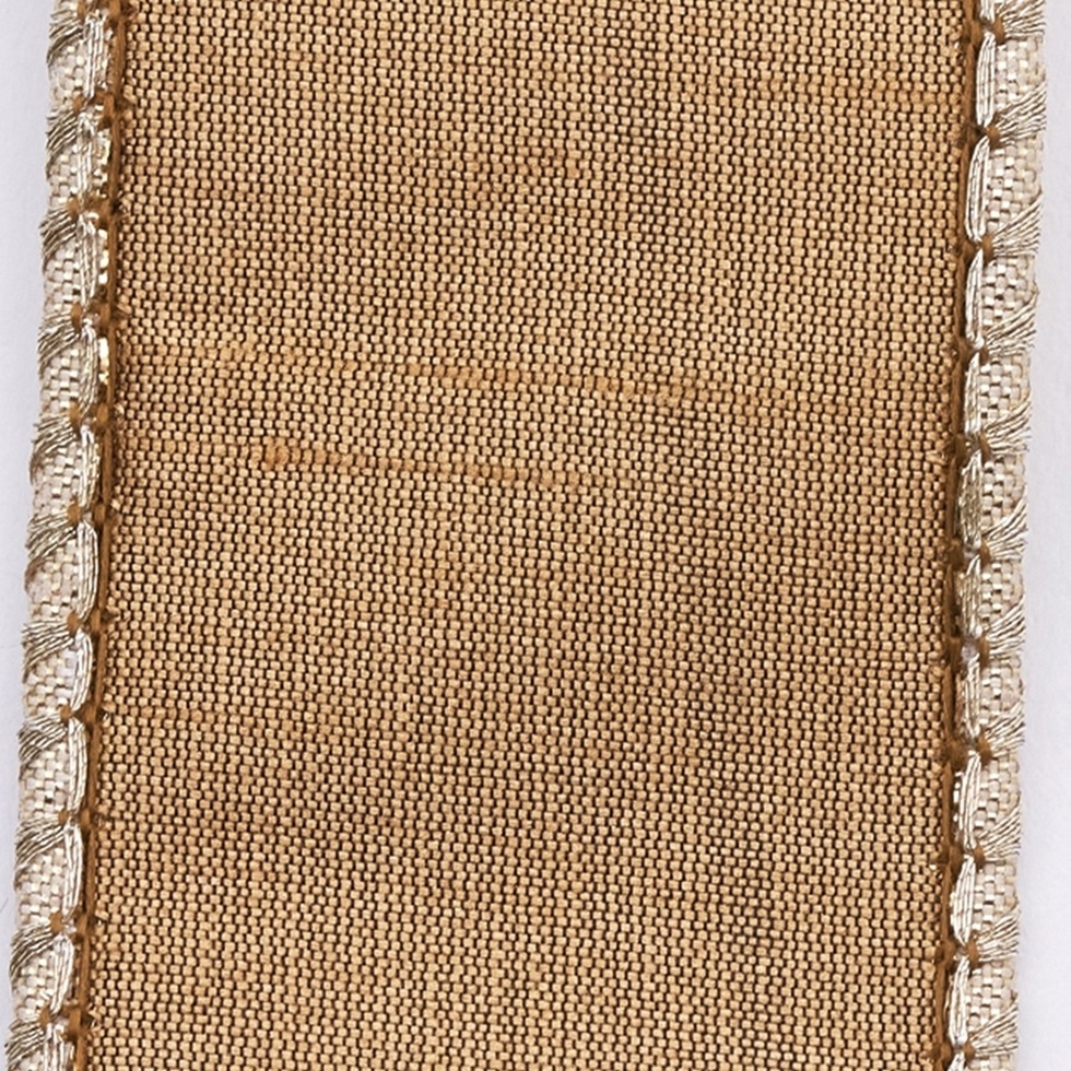 ワイヤー入りリボン DOUBLE FUSED DUPION RIBBON WITH METALLIC GL 3.8