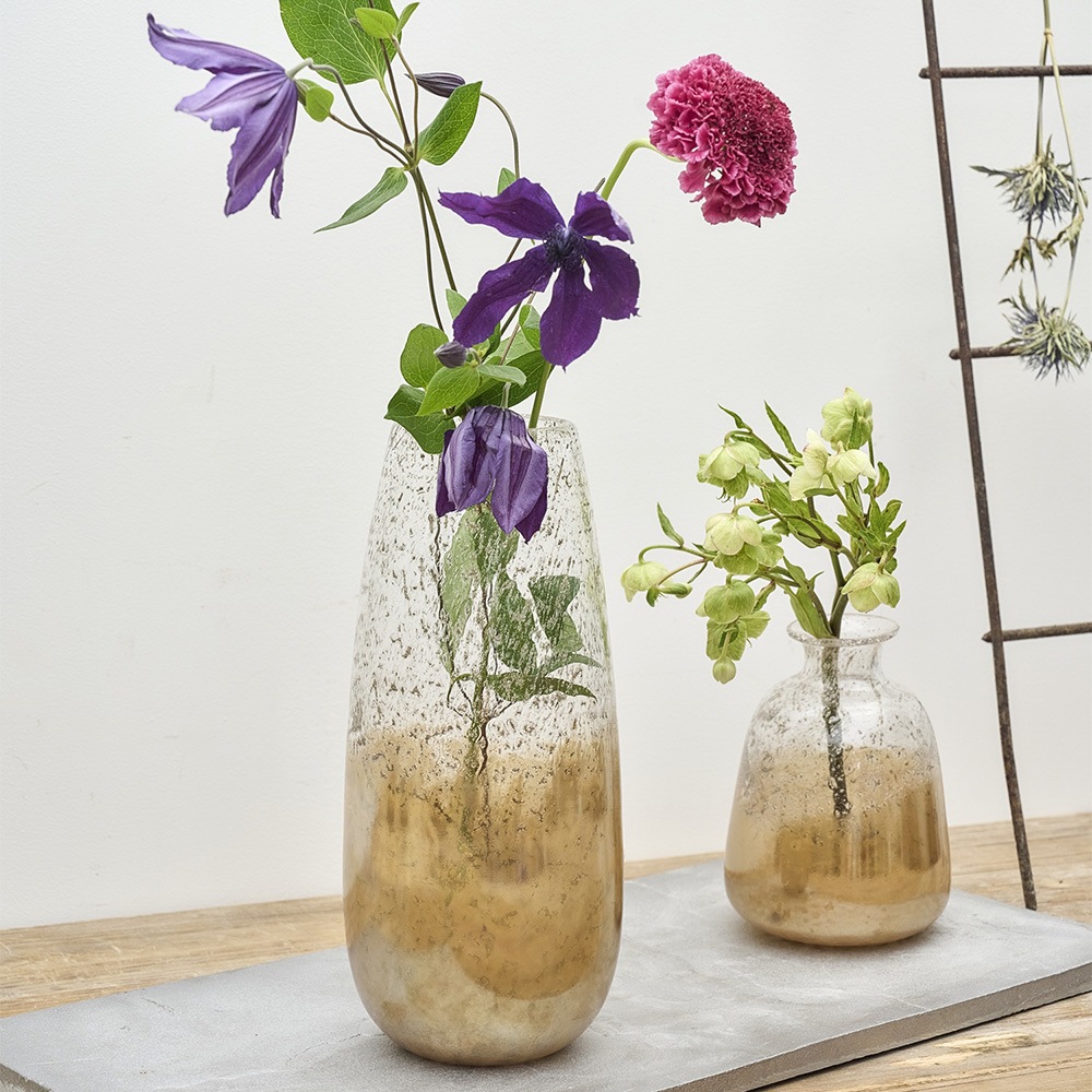 DGグラスベースφ12(8)xH27 ミスティブラウン