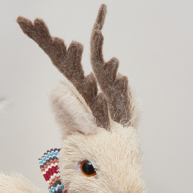 ナチュラルトナカイマフラーベル