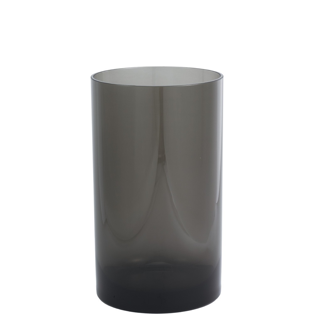 【割れない花瓶!?ポリカ】PVシリンダーグレイφ17.5xH30