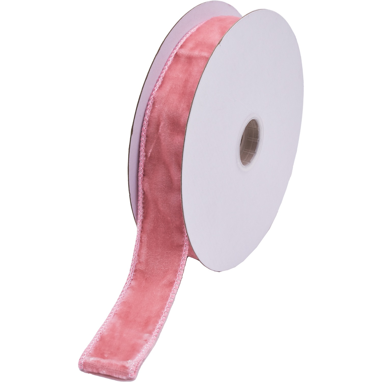 ワイヤー入りリボン VISCOSE VELVET RIBBON COTTON EDGING MV 3.8cm