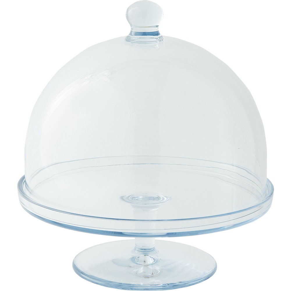 【割れない花瓶!?ポリカ】PVスタンドトレーフチ有 φ29.5xH10