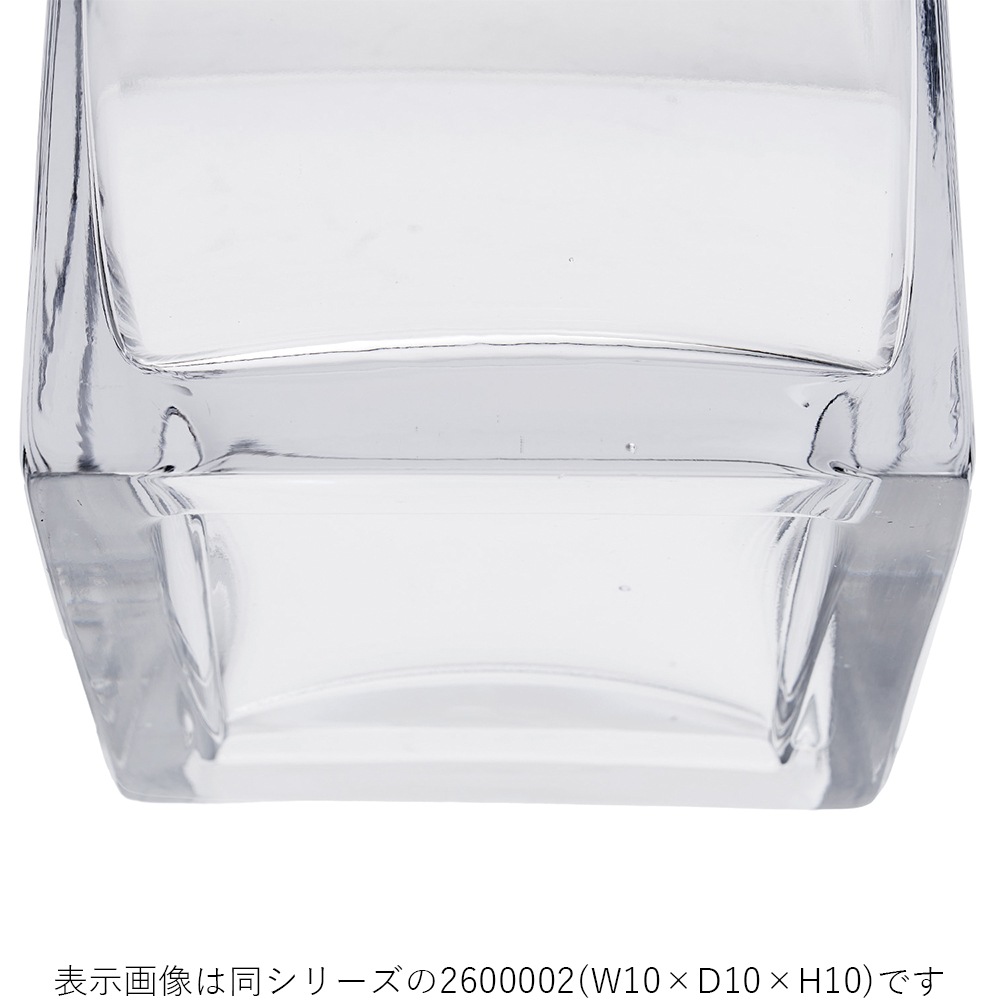 TomグラスキューブL 15×H15