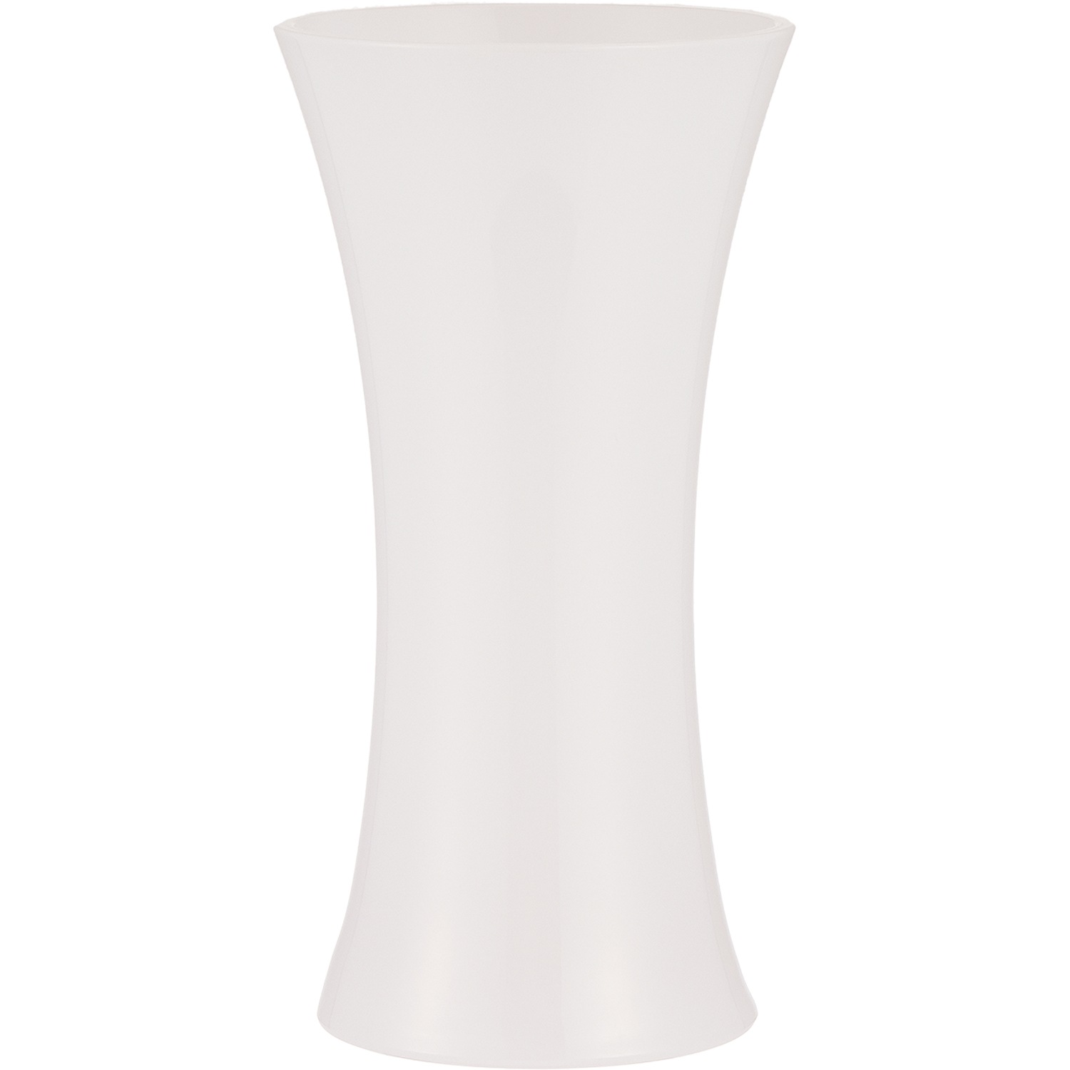 【割れない花瓶!?ポリカ】PVフラワーベースホワイト H24　