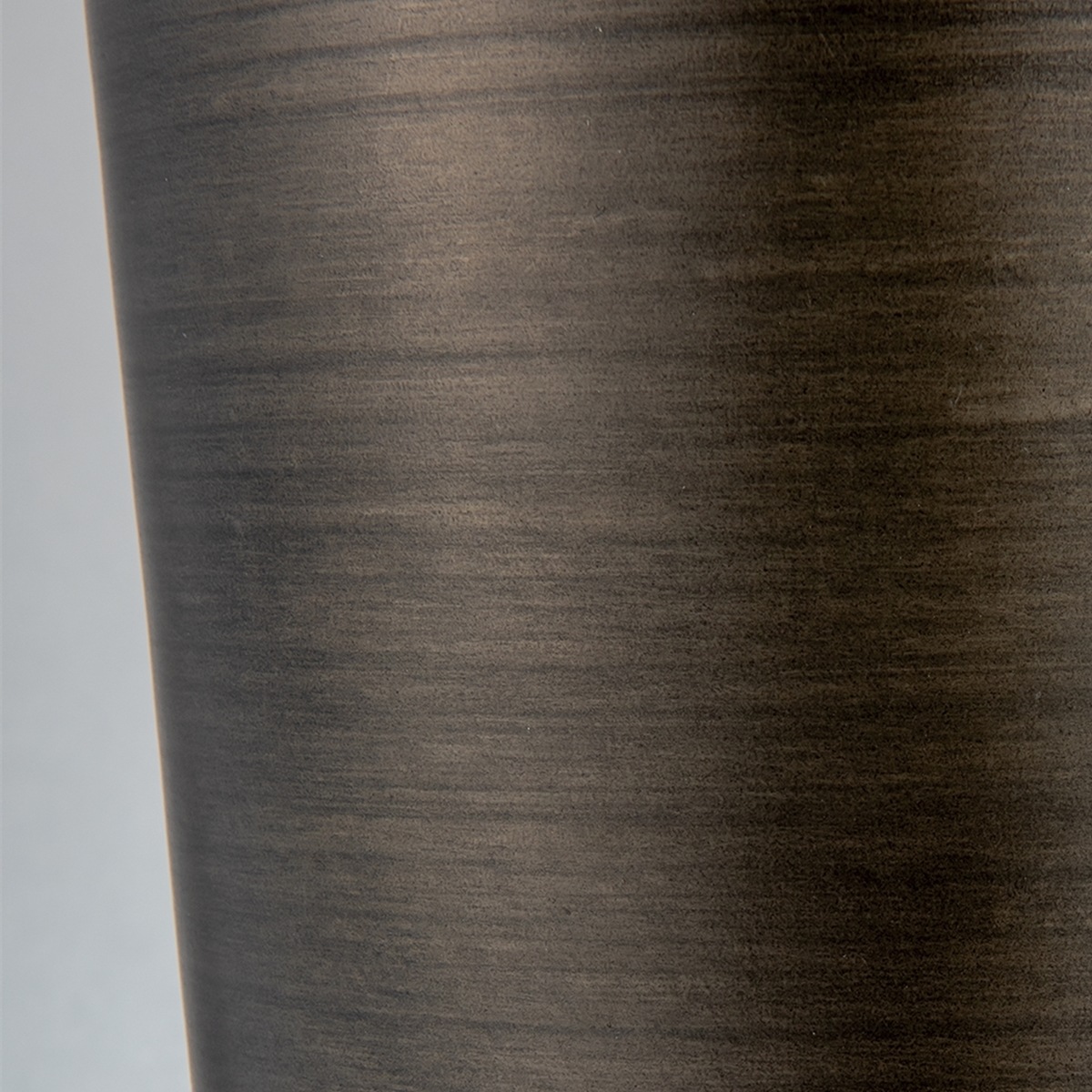 MC円錐ロングポット ダークブラックH30