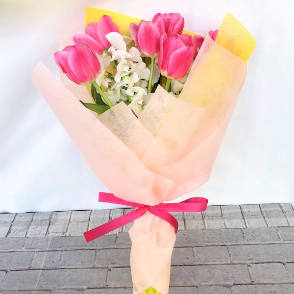 スプリングブーケ　チューリップ