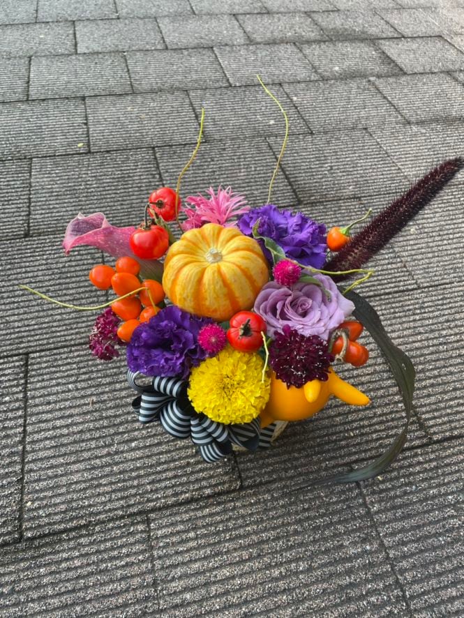 ハロウィンアレンジメント