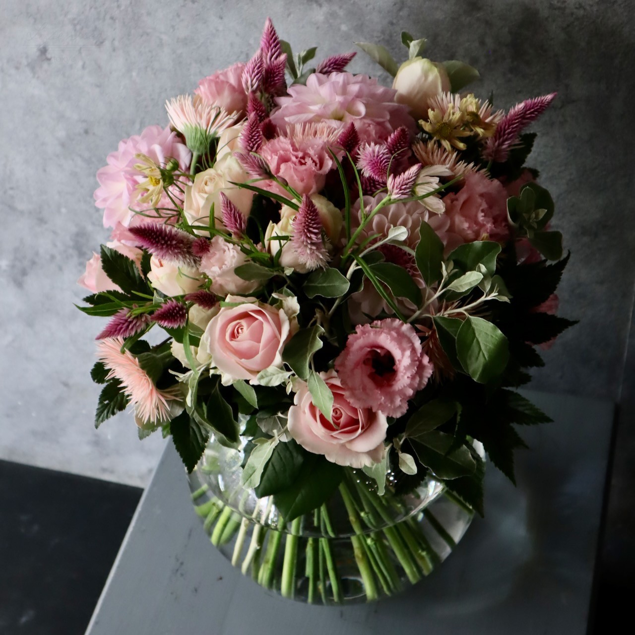 特選花束ML「朱鷺 toki」心に潤いを注ぎたくなったら迷わず飾って