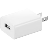 USB-ACアダプター USB充電器 1ポート 1A iPhone/スマホ充電 超小型 スリム PSE認証