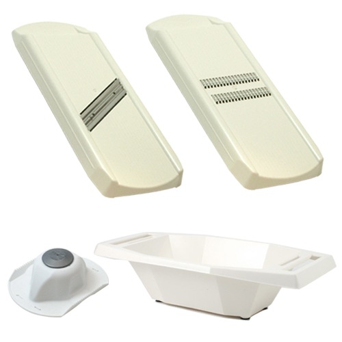 ベルナー スライサー 薄切り千切りホルダーボールセット【ポイント10倍