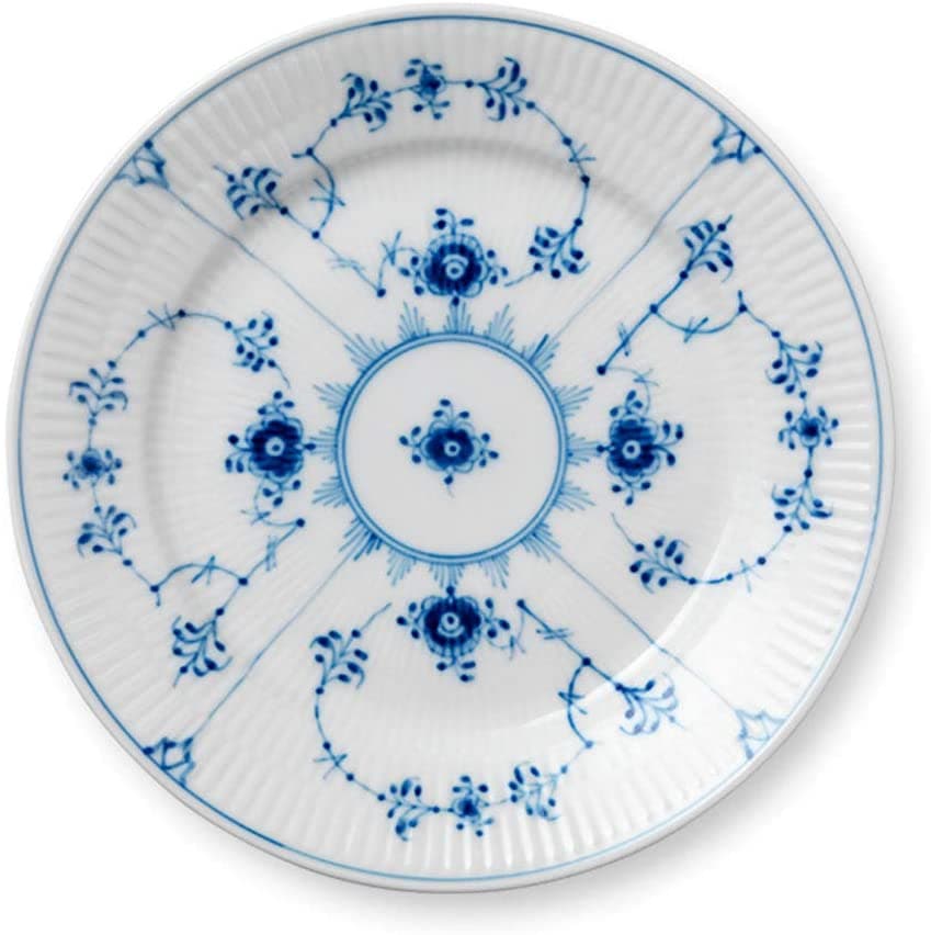 ⚫︎ロイヤルコペンハーゲン　プレート　　24.5 ラ中 ホワイトフルーテッド プレート 19cm|ロイヤル コペンハーゲン 公式