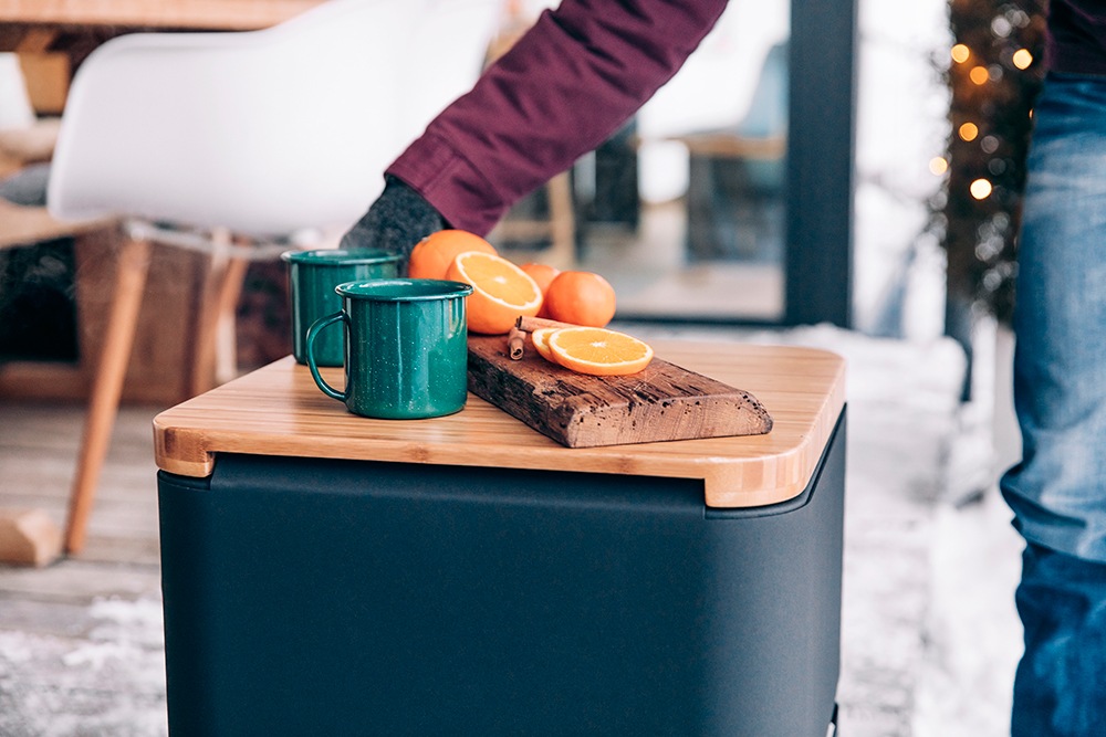 Höfats�ʥۡ��ե��åġˡ�CUBE�ʥ��塼�֡� Fire basket�����Ρ�