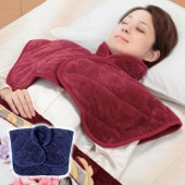 遠赤綿入りボア暖かかいまき布団 足ポケット付き 2色組｜ファミリー