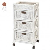 ラタン 4段チェスト　籐家具 チェスト 4段 引出 収納 ラタン調 ラタン風 籐家具 チェスト タンス