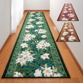 ベルギー製王朝柄ウィルトン織カーペット6畳用(240cm×330cm)グリーン緑 ベルギー製王朝柄ウィルトン織カーペット 6畳用 240×330cm｜ファミリー