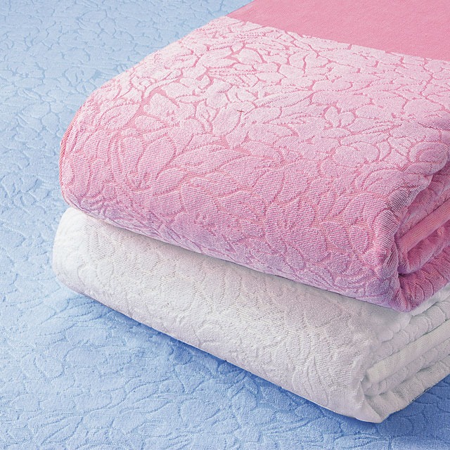 日本製 今治産ジャカード織タオルシーツ 1枚