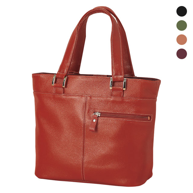 日本製 豊岡工房 牛革手提げ