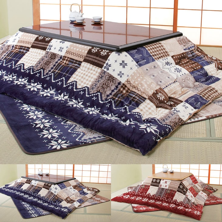 超撥水加工 厚手 厚掛け こたつ布団 大判長方形 グリーン 清潔 安心