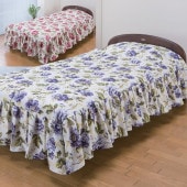 花柄ベッドカバー フローレンス シングル｜ファミリー・ライフ公式通販
