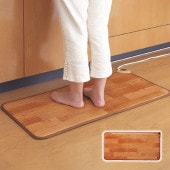 日本製 フローリングタイプホットマット キッチンマット 180×45cm