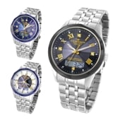 CASIO カシオ　クロノグラフ　55QS24 CASIO カシオ クロノグラフ ソーラー電波時計｜ファミリー