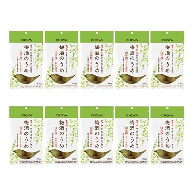 チョーヤ 梅酒のうめ 200g×10袋