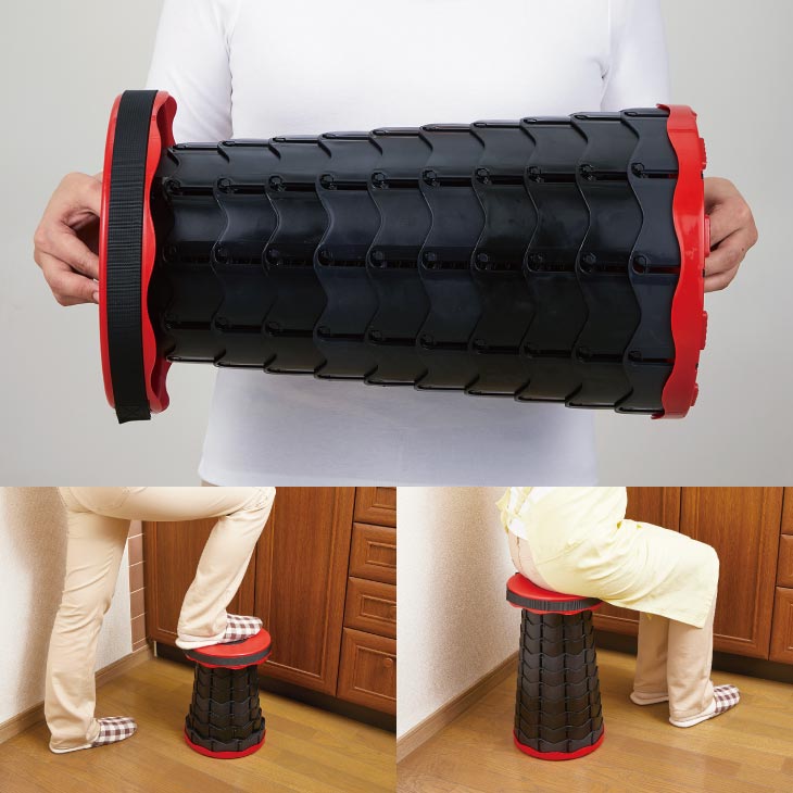 丸スツール伸縮式 実用にもインテリアにも！typeB