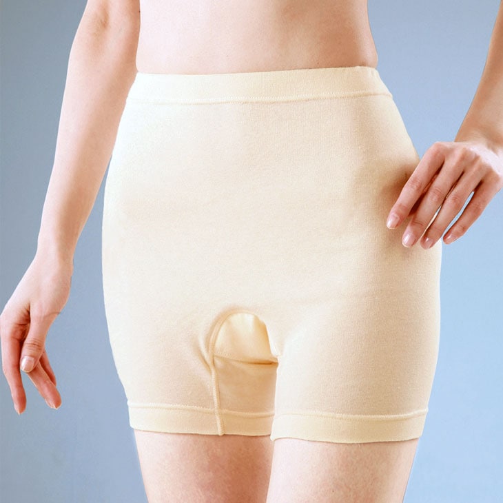 深ばきさわやか安心パンツ3分丈 3枚組 同サイズ