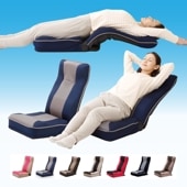 □NEWふかふかリラックスチェアDX 肘なし ゴブラン花柄　座椅子 NEWふかふかリラックスチェアDX 肘なし ゴブラン花柄 座椅子