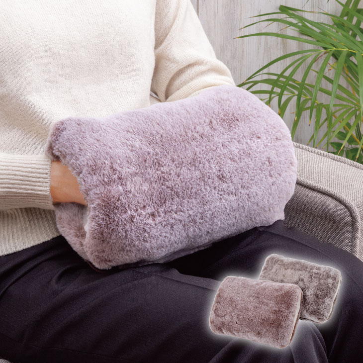 ファミラ 充電式湯たんぽ ふわモコうさちゃん 2色組｜ファミリー