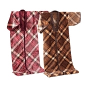 ニューマイヤー毛布かいまき チェック柄｜ファミリー・ライフ公式通販