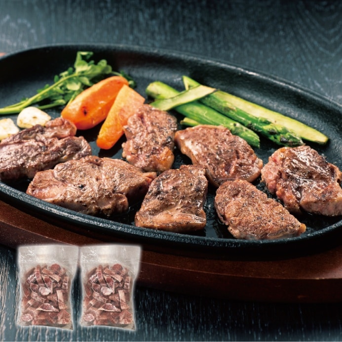 訳あり 牛ヒレ肉 一口ステーキ 1kg