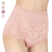 綿混深丈スタンダード安心ショーツ4色組 同サイズ 3L・4L｜ファミリー