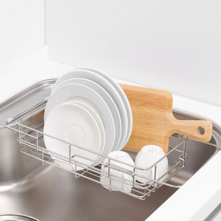 &kit アンドキット たためるシンク水切りバスケット RG-0602