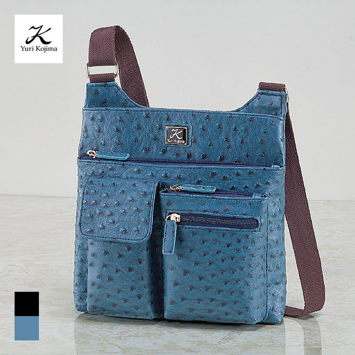 ユリ・コジマ スマホが取り出しやすい多機能ショルダー
