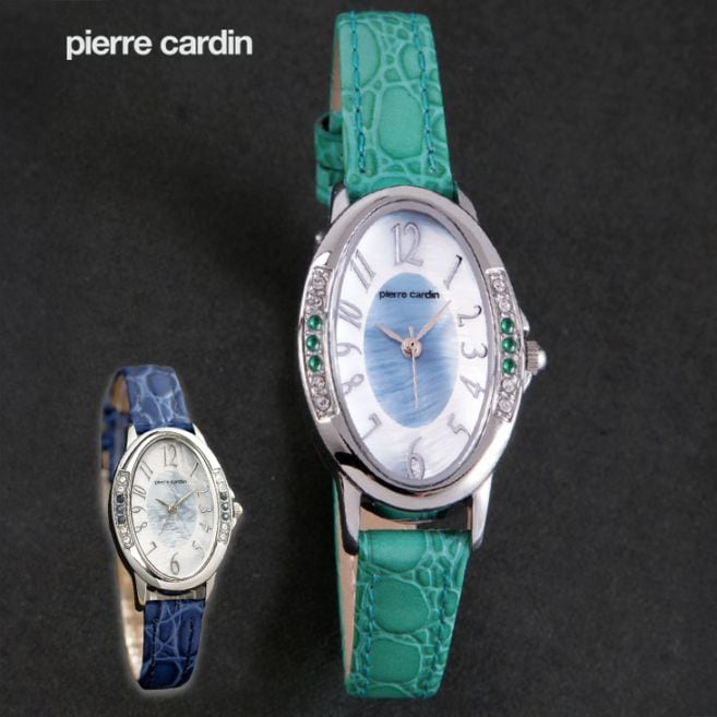 ピエール・カルダン 天然石 ソーラー腕時計