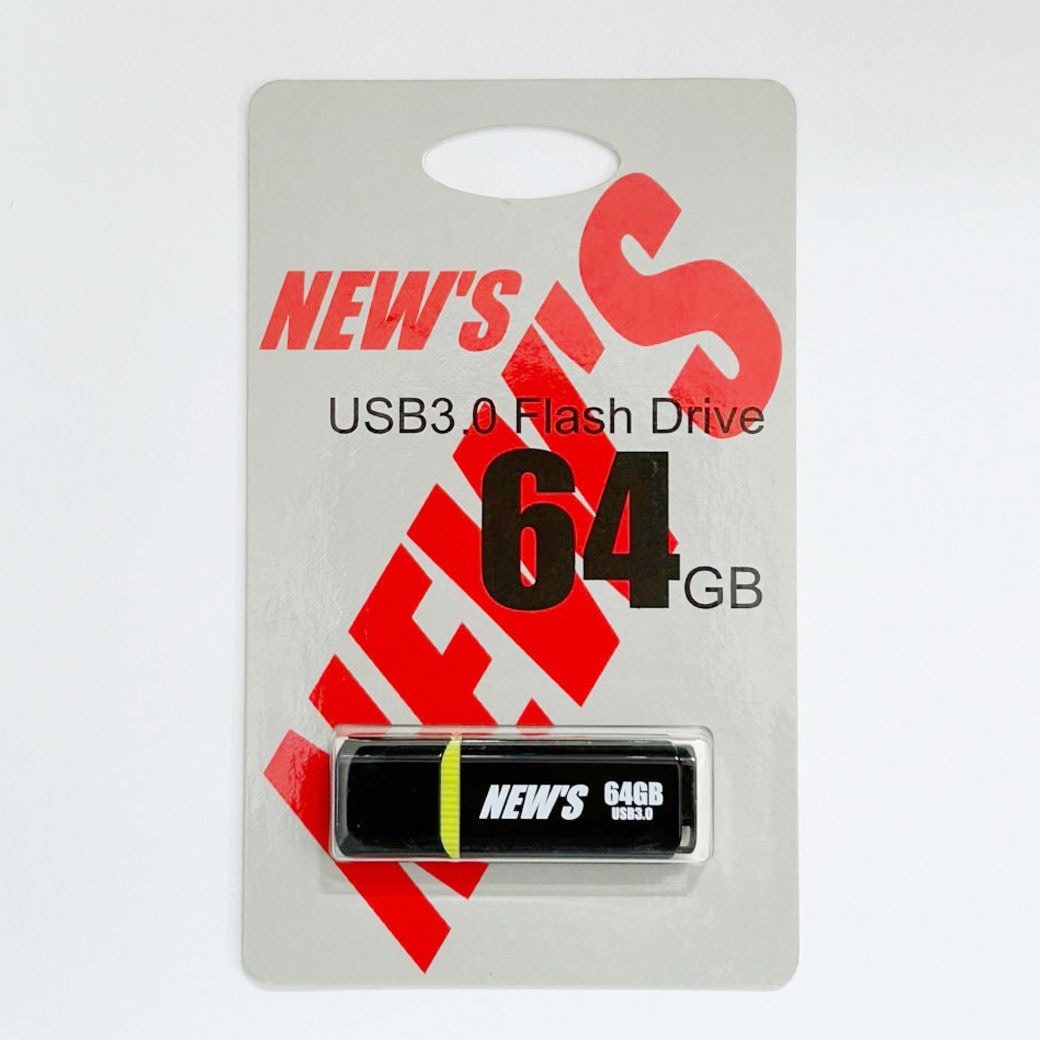 USBフラッシュメモリー 64GB ブラック