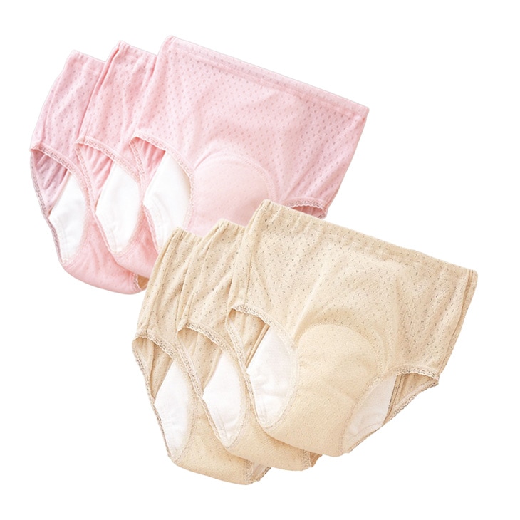 日本製 安心さわやかパンツシリーズ 120cc同色3枚組 レディース用