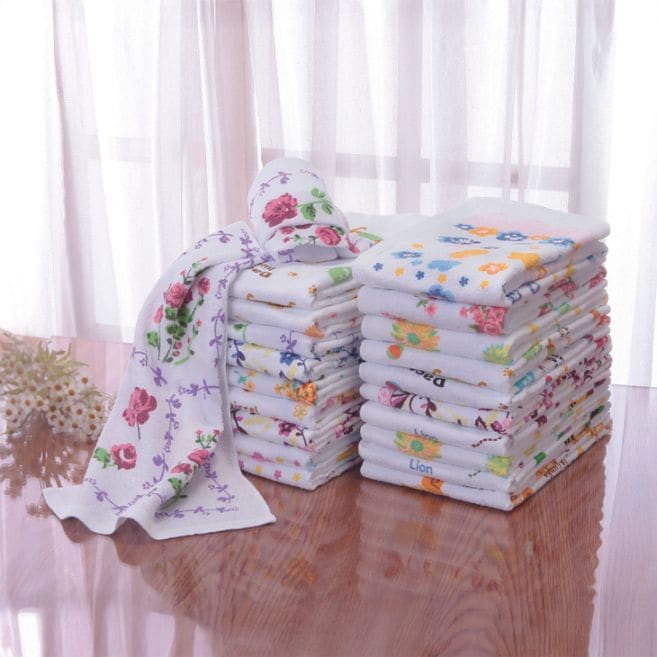 柄おまかせ フェイスタオル20枚組