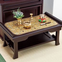 日本製 金襴紋織仏前マット 26×38cm｜ファミリー・ライフ公式通販