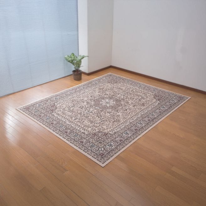 日本製 抗菌防臭モケット織カーペット 正方形 185×185cm