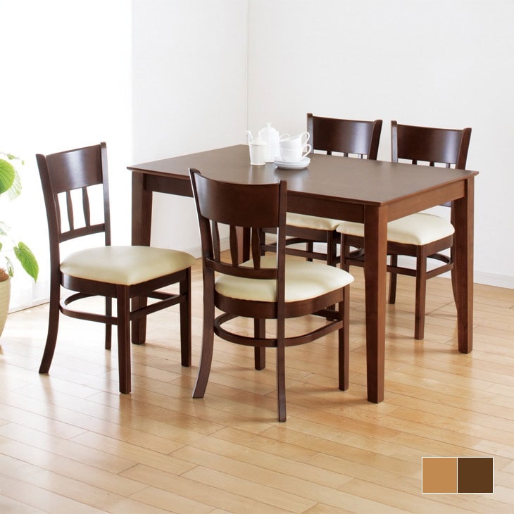 天然木ダイニングテーブル 115cm幅