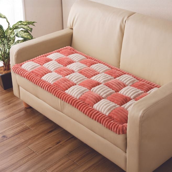 ふんわりぽこぽこソファパッド 2人掛用