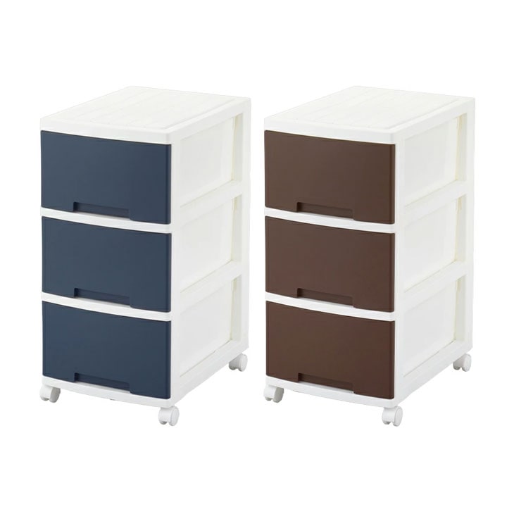 スリム収納BOX 3段