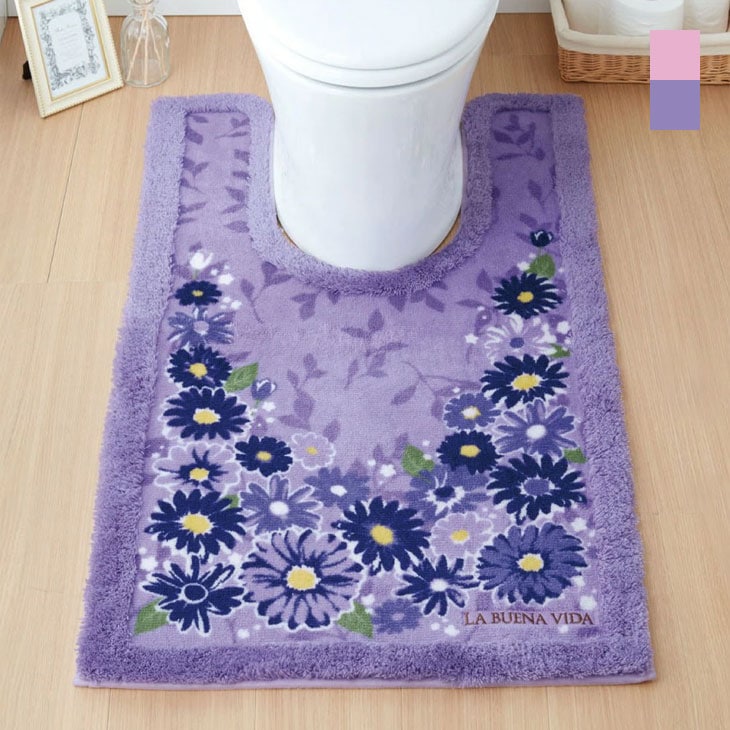 トイレタリーシリーズ ブエナヴィーダ 耳長ロングトイレマット