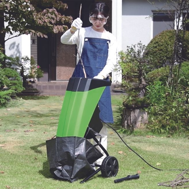 電動粉砕枝シュレッダー