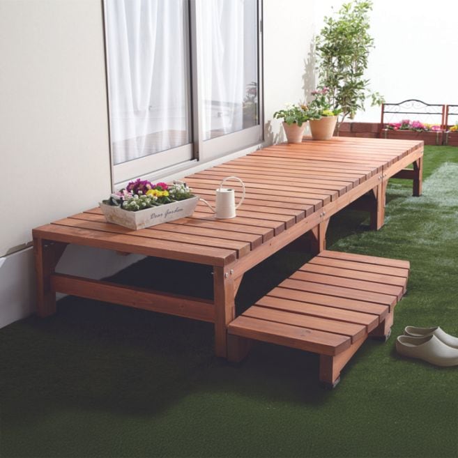 天然ウッドステップ