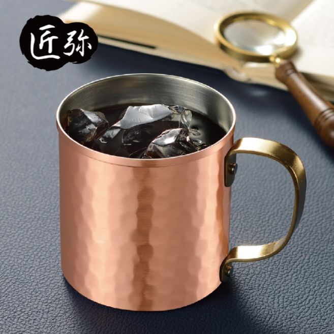 日本製 匠弥 純銅手付きカップ