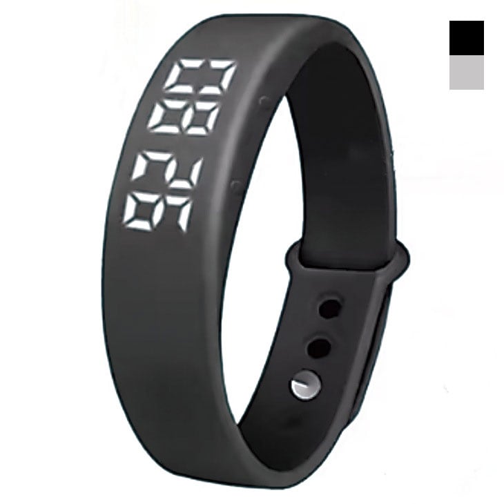 振動目覚まし式歩数計ウォッチ